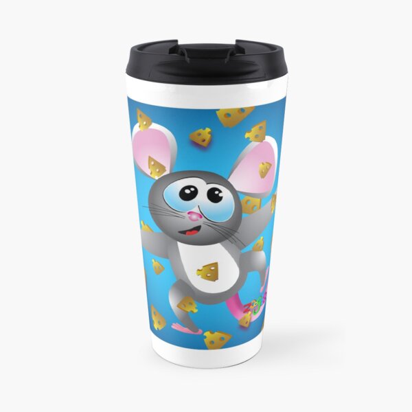 Mouse with his cheese Travel Mug