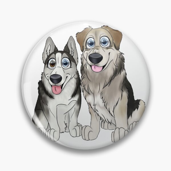 Item preview, Happy husky mix dogs designed and sold by Husky-Gamez.