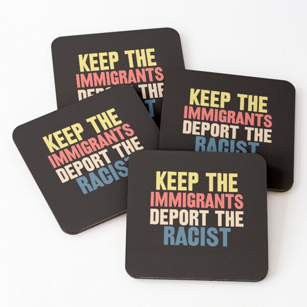 Item preview, keep the immigrants deport the racist designed and sold by mohmmed22.