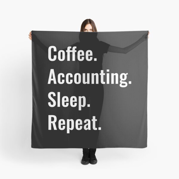 Item preview, Coffee Accounting Sleep Repeat designed and sold by manishfzr1995.