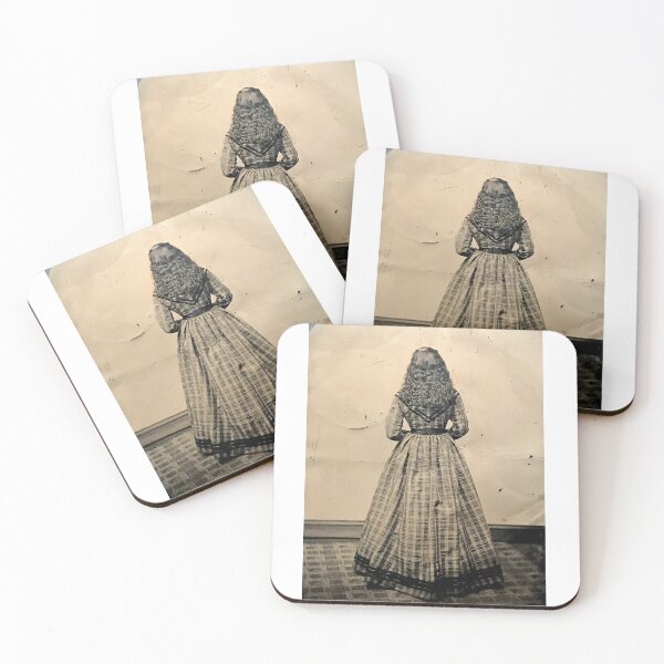 Item preview, Tintype Antique Photo Young Girl Backwards designed and sold by BankrobberGus.