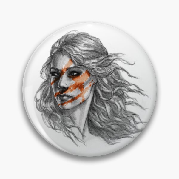 Item preview, Painted Wild Woman, Orange designed and sold by Brina Williamson.