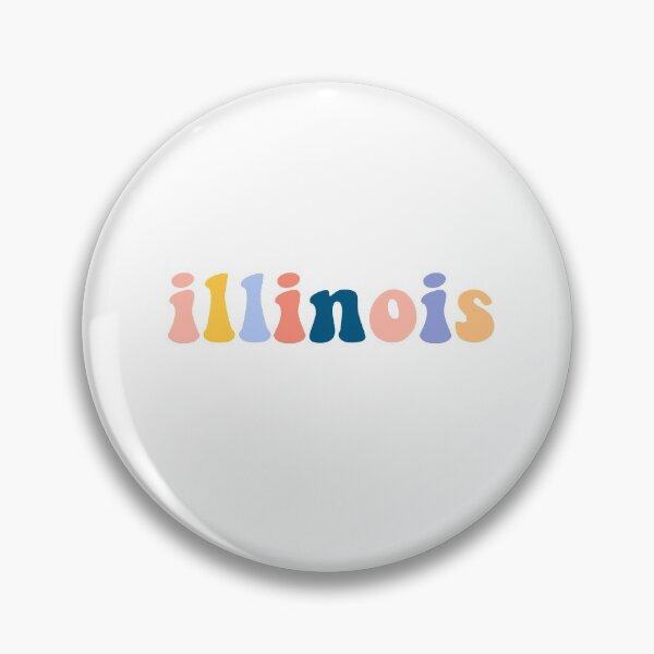 Item preview, Illinois State Word Text Graphic designed and sold by karinnem.