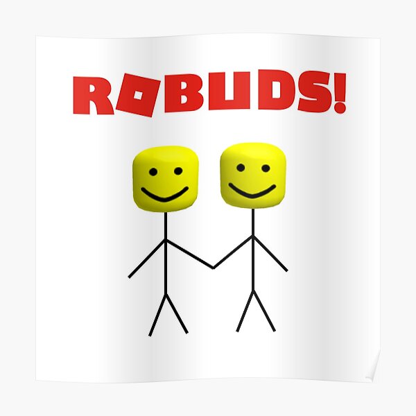 Roblox Robux Posters Redbubble - roblox bloxburg poster codes roblox generator easy