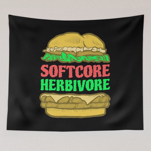 Item preview, Softcore Herbivore BBQ Burger designed and sold by AndApArt.