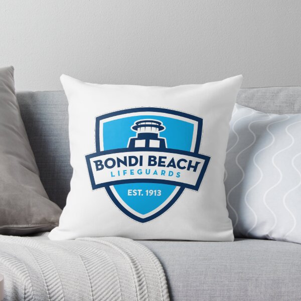 Bondi beach rescue Throw Pillow