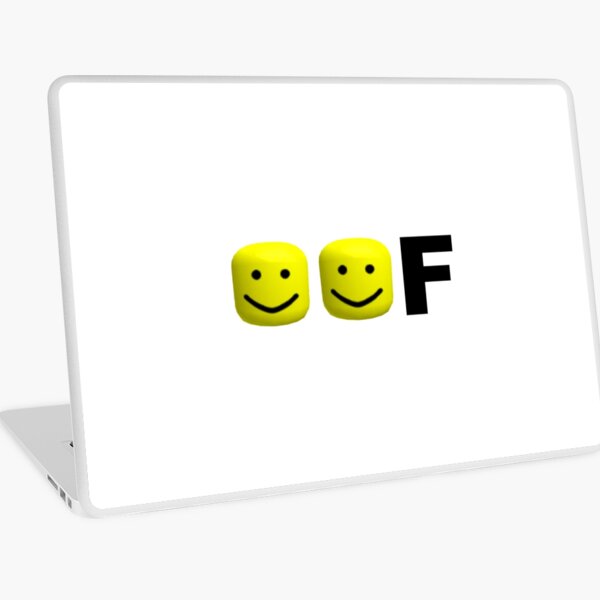 Roblox Death Laptop Skins Redbubble - roblox oof noise scratch yt