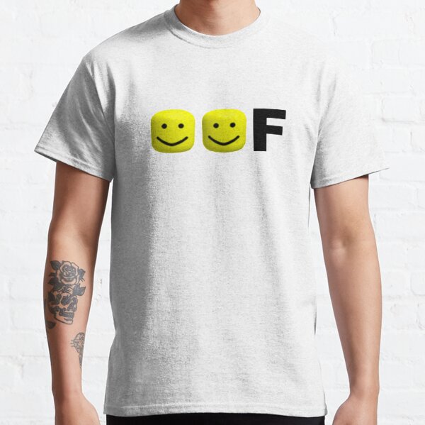 Roblox Death T Shirts Redbubble - roblox oofy shirt template