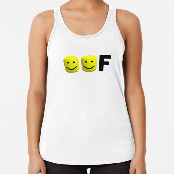 Roblox Death Sound Tank Tops Redbubble - roblox oof running in the 90s