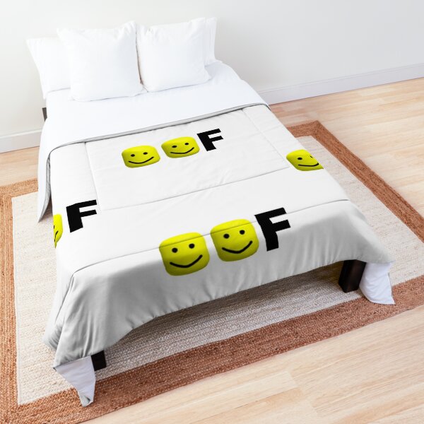 Roblox Death Sound Comforters Redbubble - roblox oof running in the 90s