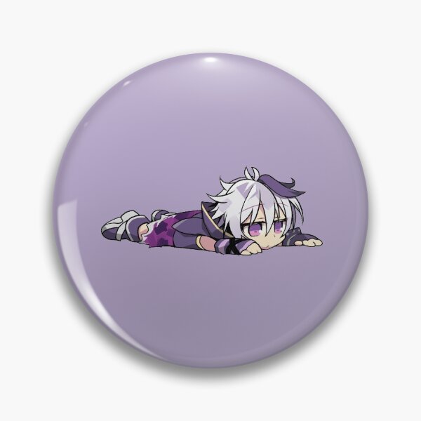 VFlower Chibi Sticker (laying down) Pin
