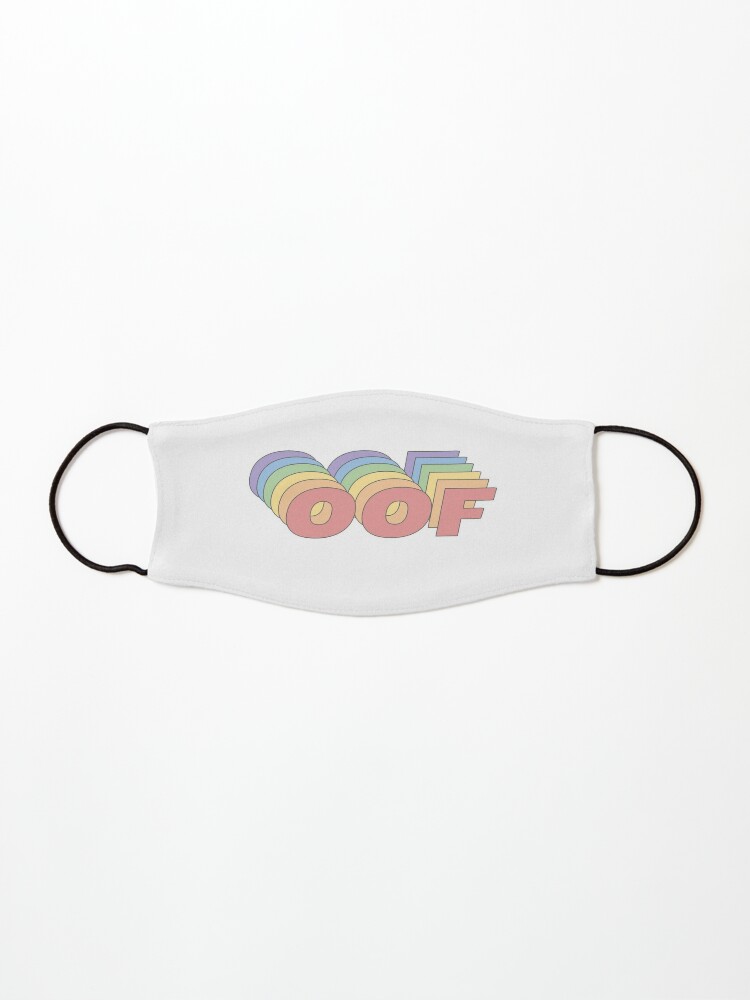 Aesthetic Oof Kids Mask By Feckbrand Redbubble - roblox oof mask by feckbrand redbubble