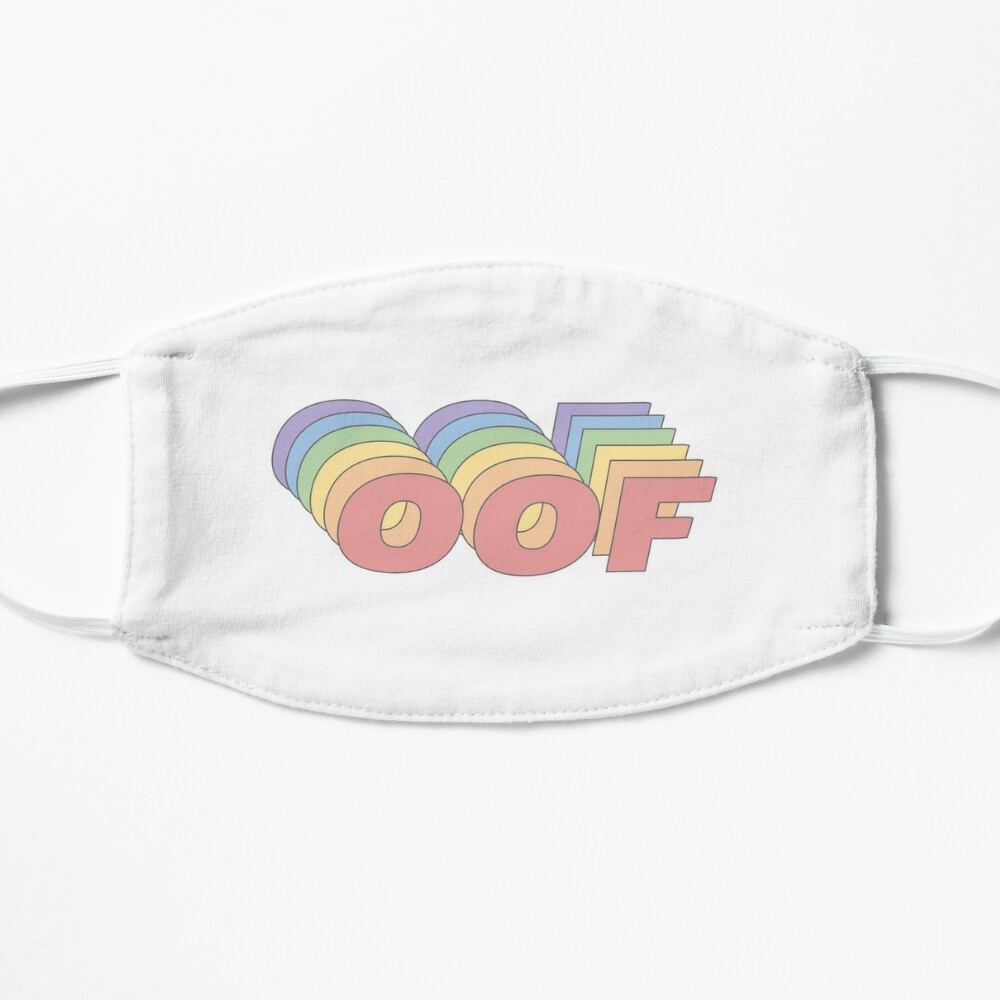 Aesthetic Oof Mask By Feckbrand Redbubble - aesthetic setting cute roblox icon aesthetic