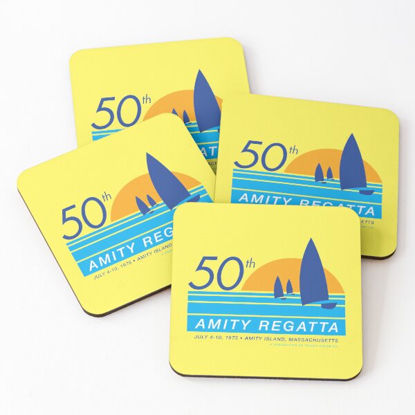 Item preview, 50th Amity Regatta (Lighter Apparel) designed and sold by frighthouseco.