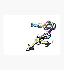 Samus Aran Color V2 Photographic Print