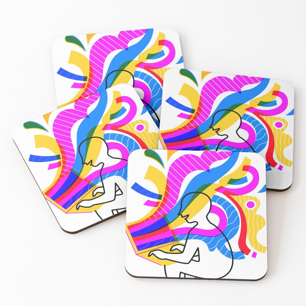 Item preview, Coasters (Set of 4) designed and sold by ejcreative.