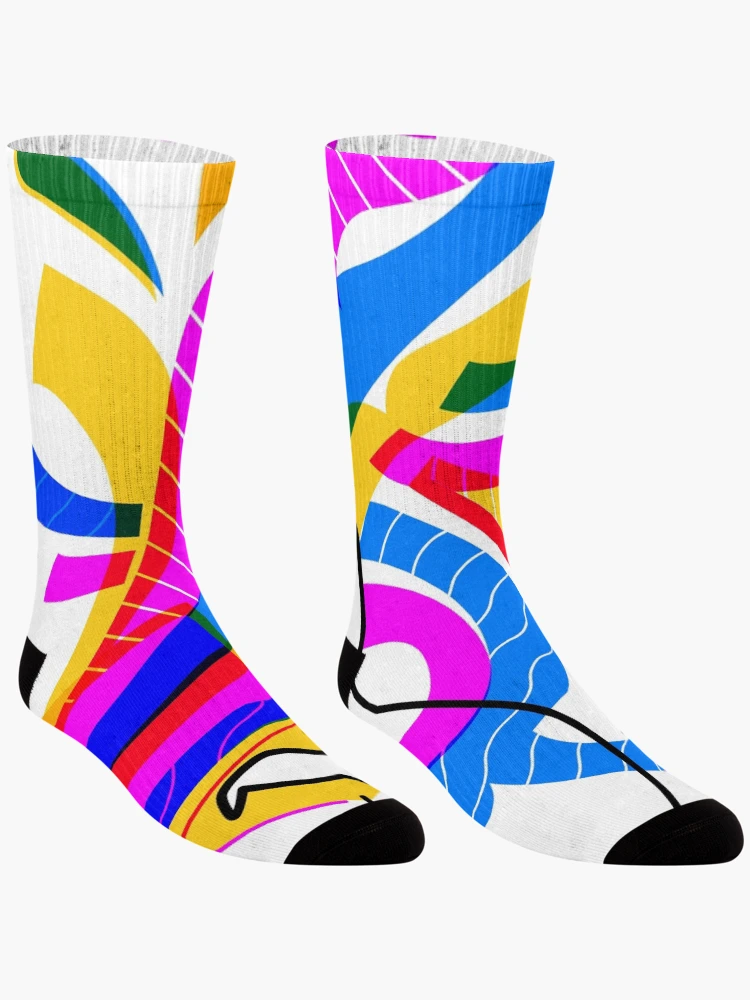 Thumbnail 3 of 5, Socks, Creative Flow designed and sold by ejcreative.