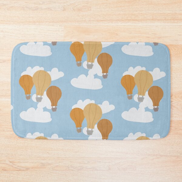 Item preview, Pastel Hot Air Balloon Print designed and sold by faithprints.