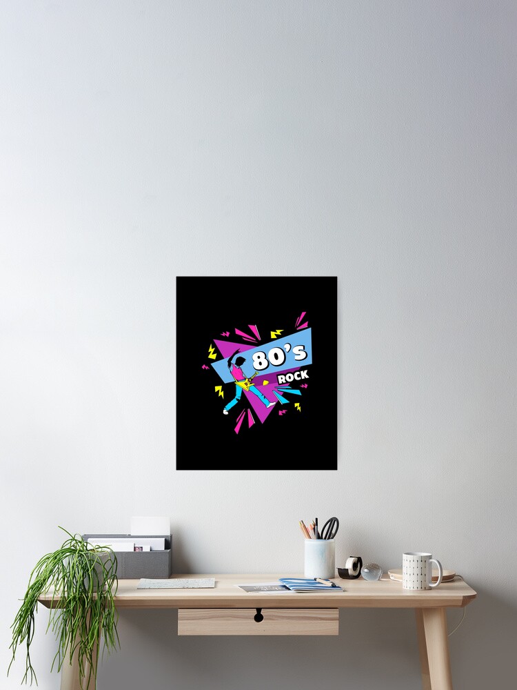 Thumbnail 2 of 3, Poster, 80 s ROCK designed and sold by jcorres.