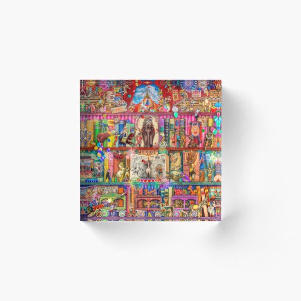 The Marvelous Circus Acrylic Block
