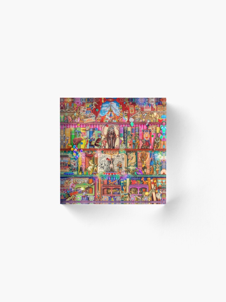 Alternate view of The Marvelous Circus Acrylic Block