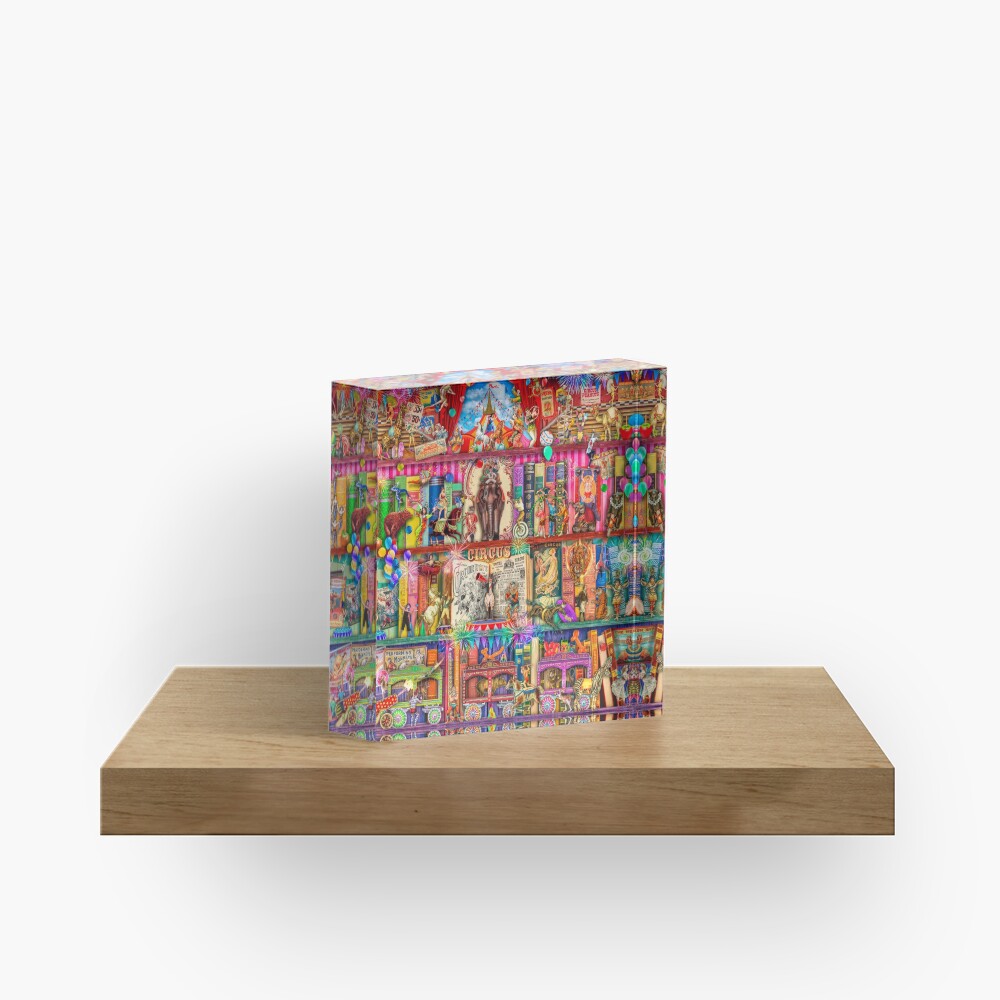 The Marvelous Circus Acrylic Block