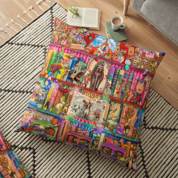The Marvelous Circus Floor Pillow