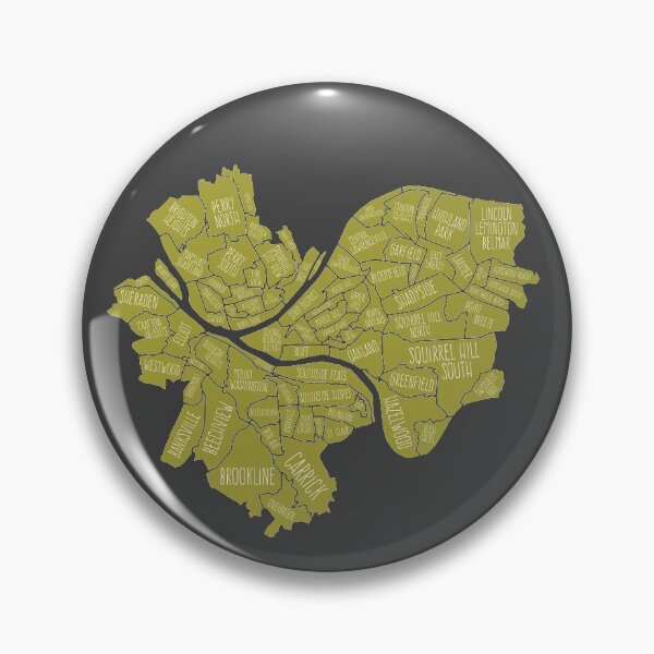 Item preview, Pittsburgh Neighborhoods designed and sold by cletterle.