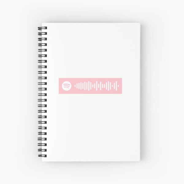WAP Spotify Code Spiral Notebook