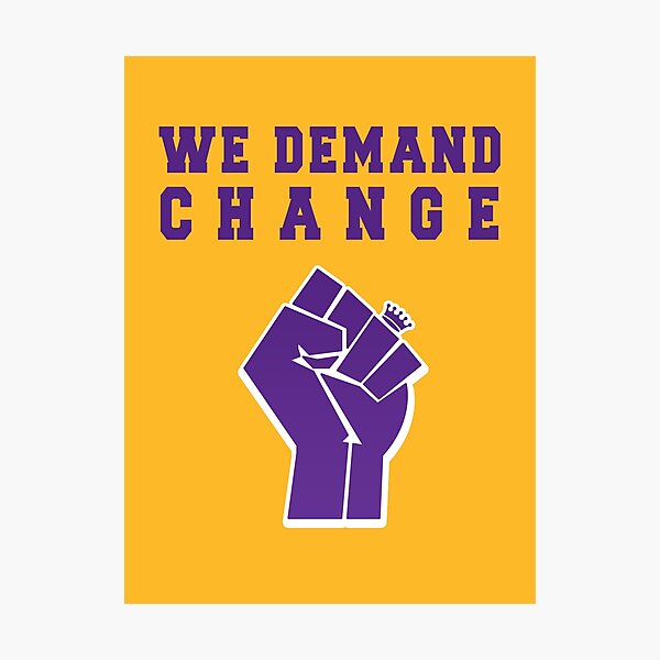 Item preview, We Demand Change - King - BLM designed and sold by rhserra.