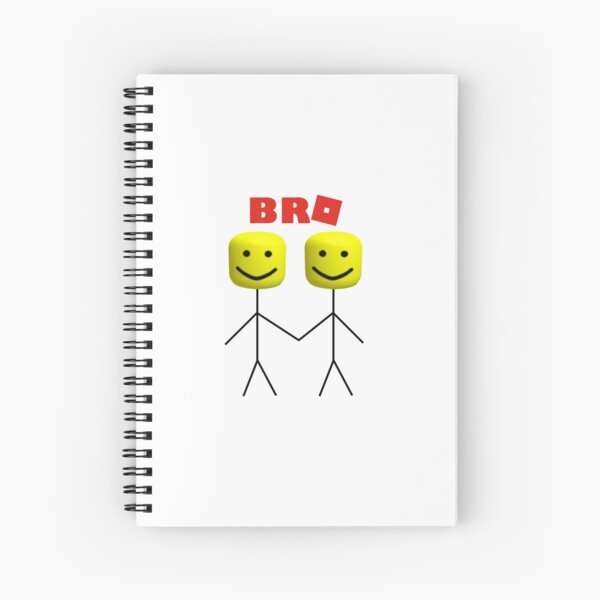 Cuadernos De Espiral Roblox Redbubble - roblox oof cara triste cuaderno de espiral