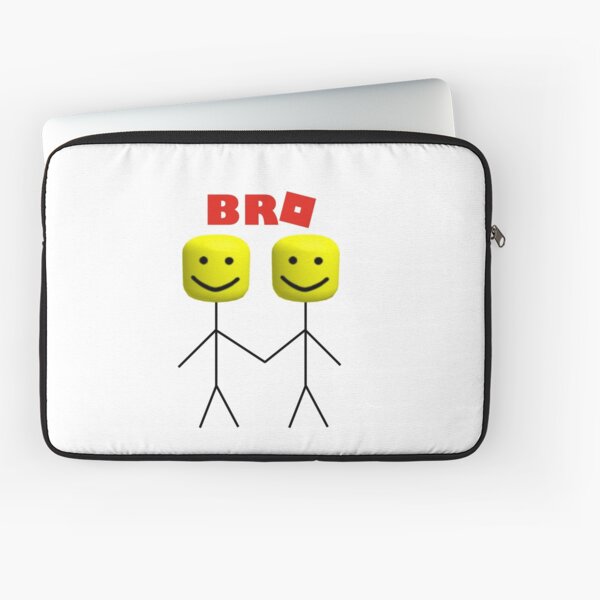 Funny Roblox Memes Laptop Sleeves Redbubble - oof roblox death sound button for pc windows 7 8 10