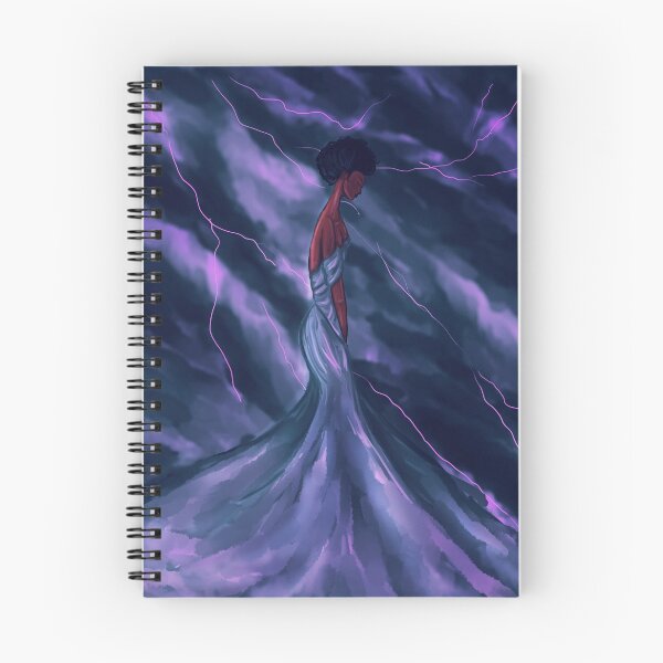 Item preview, Raging through the Storm- Black girl in the clouds designed and sold by Miaart365.