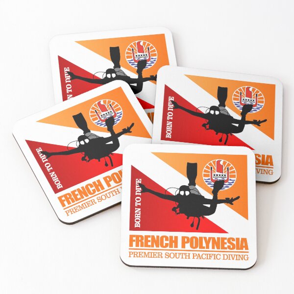 Item preview, Dive French Polynesia (DF2) designed and sold by curranmorgan.