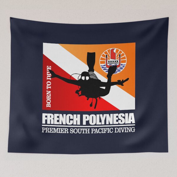 Item preview, Dive French Polynesia (DF2) designed and sold by curranmorgan.