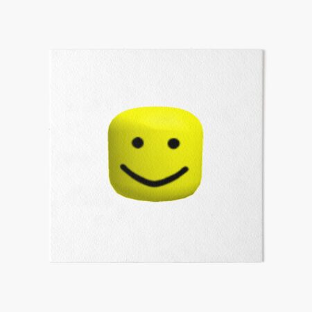 Roblox Oof Art Board Print By Feckbrand Redbubble - roblox oof mask by feckbrand redbubble