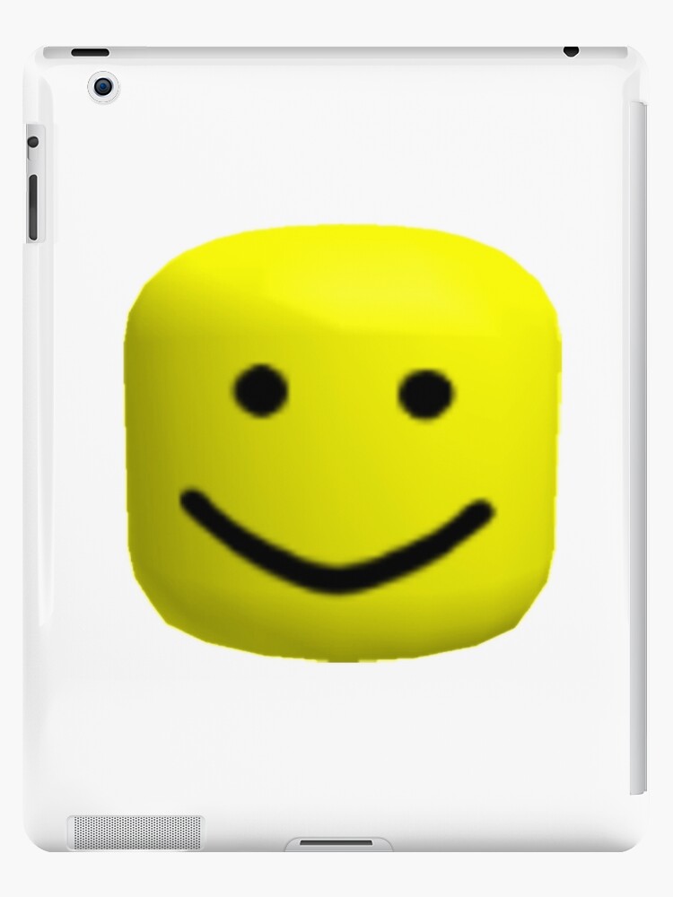 Roblox Head Ipad Case Skin By Feckbrand Redbubble - roblox yellow icon