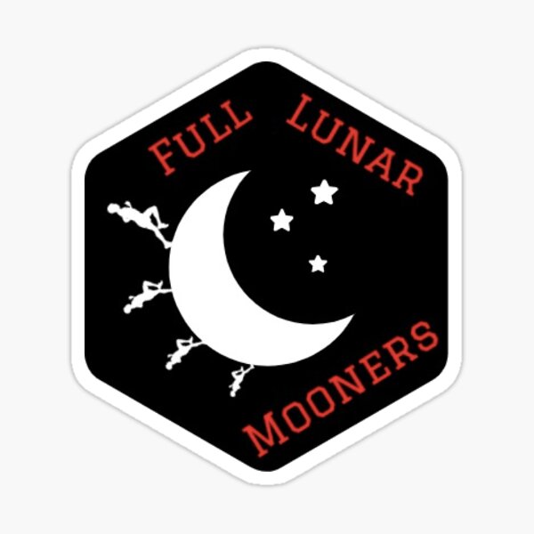 Full Lunar Mooners Sticker