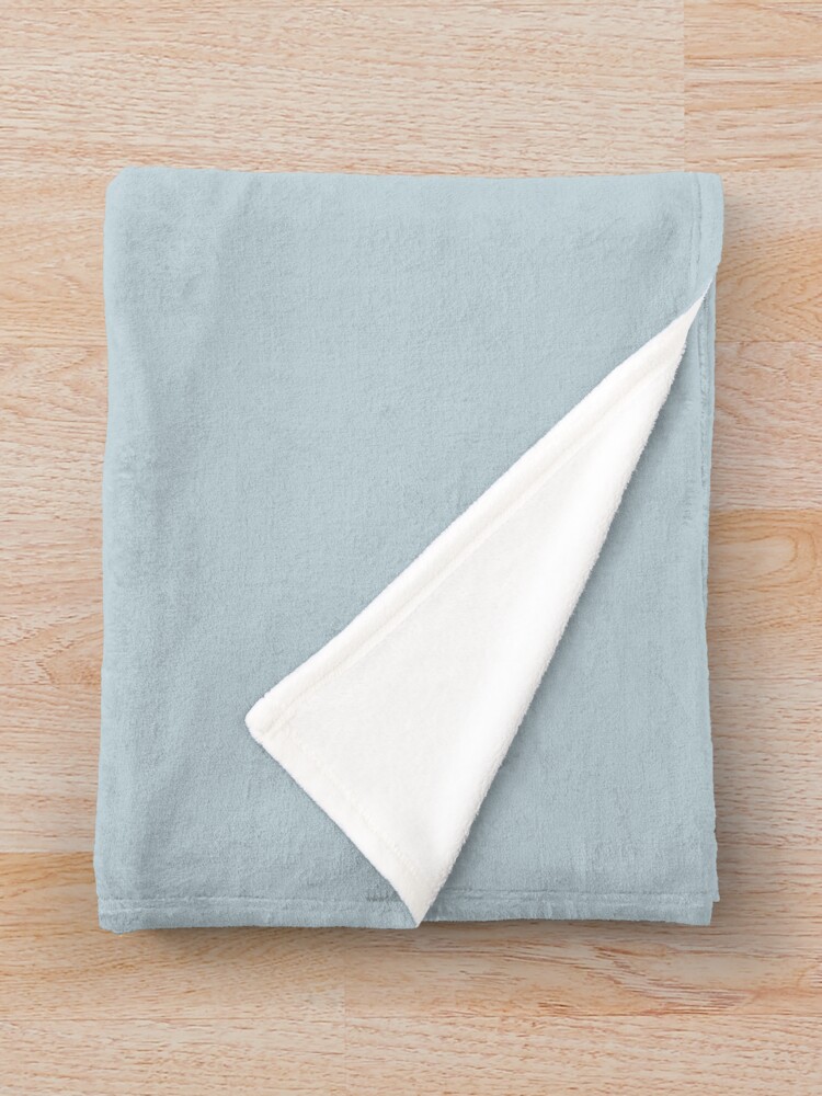 Alternate view of Staring At Your Ocean Eyes - Billie Eilish Design Throw Blanket
