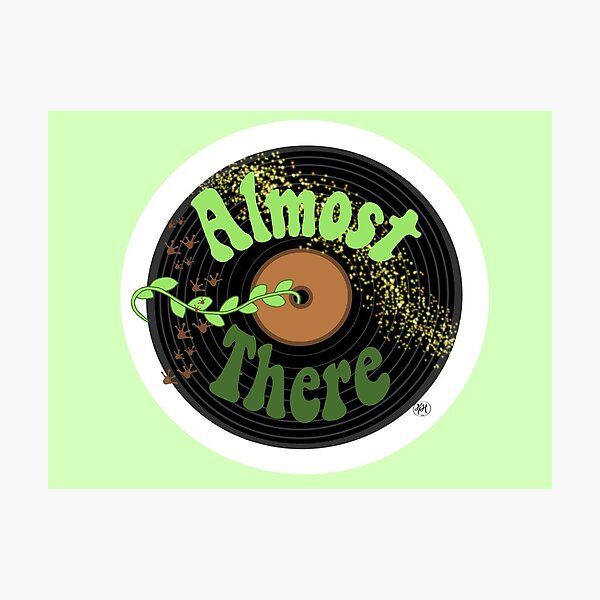 Item preview, Princess and the Frog “Almost There” Record designed and sold by katedraws03.