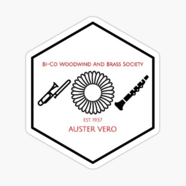 Bi-Co Woodwind and Brass Society Sticker
