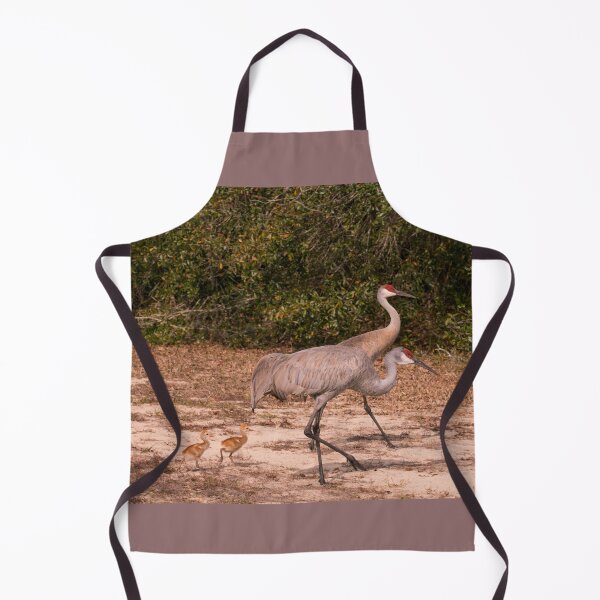 Item preview, Sandhill cranes with chicks designed and sold by Zina Stromberg.