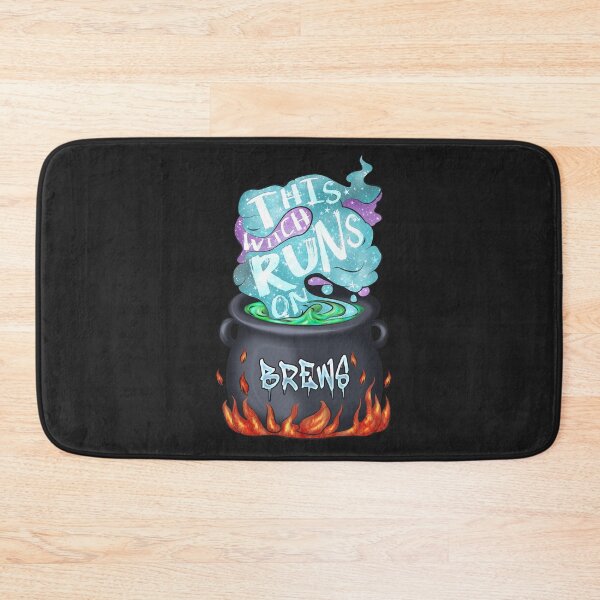 Item preview, This Witch Runs On Brews Goth Halloween Witches designed and sold by NicholiCosplay.