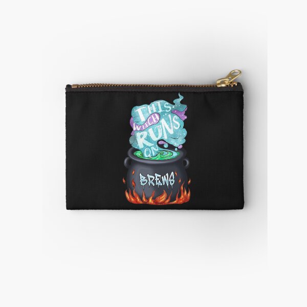Item preview, This Witch Runs On Brews Goth Halloween Witches designed and sold by NicholiCosplay.