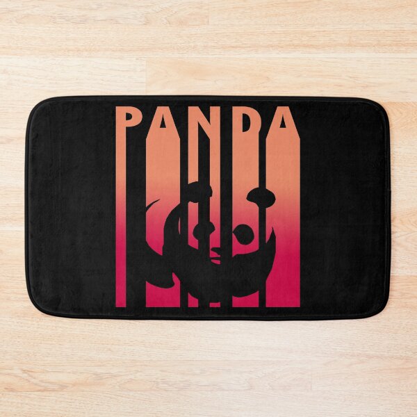 Item preview, Retro Vintage Sunset pandas designed and sold by jcorres.