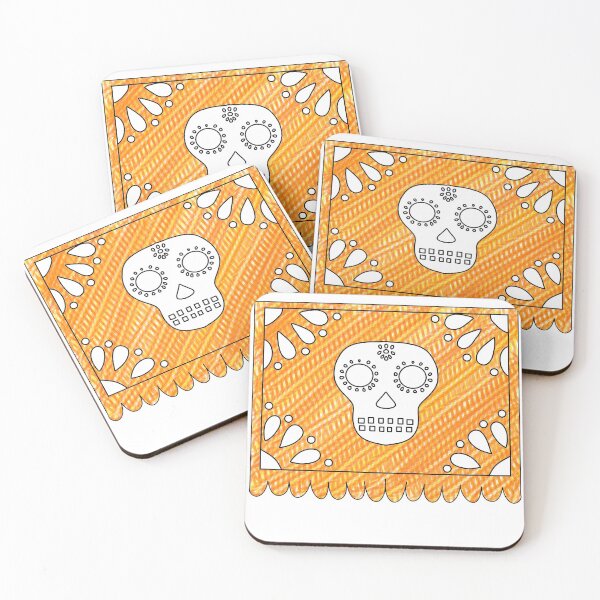 Item preview, Papel picado - naranja designed and sold by AlbaDeWitt.