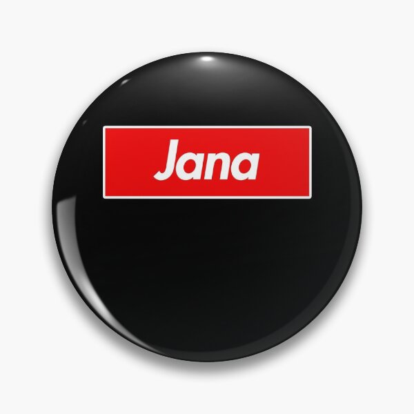Item preview,  Jana Name Label - Gift For Female Named Jana designed and sold by MariaLeona.