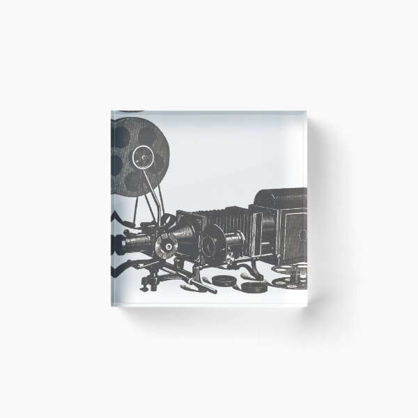 Item preview, Antique Movie Camera designed and sold by PepperDoodles.