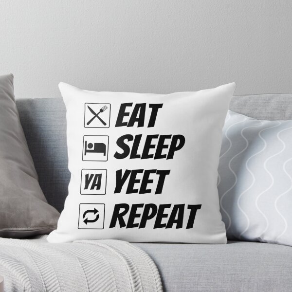 Item preview, Eat Sleep Yeet Repeat  designed and sold by LightBeacon.