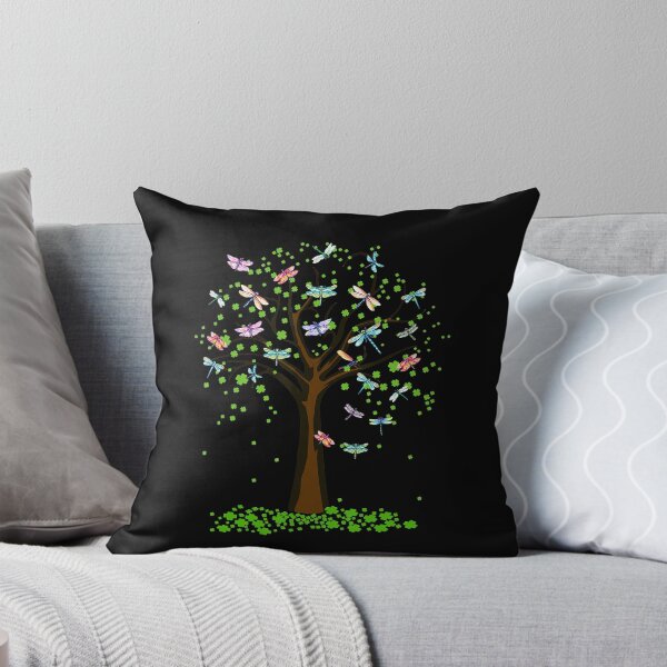 Item preview, Dragonfly Tree Awesome Shamrock  designed and sold by Lydiemalfait.
